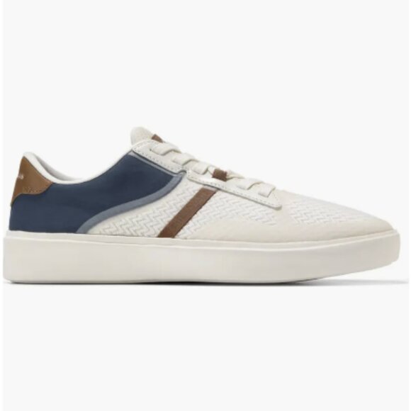 Cole Haan Men's Grand Crosscourt Winner Sneaker Ivory/Navy/Tan Size 13 NWB - Picture 2 of 16